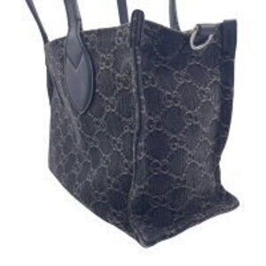Gucci Denim Tote KS Ophidia Bag